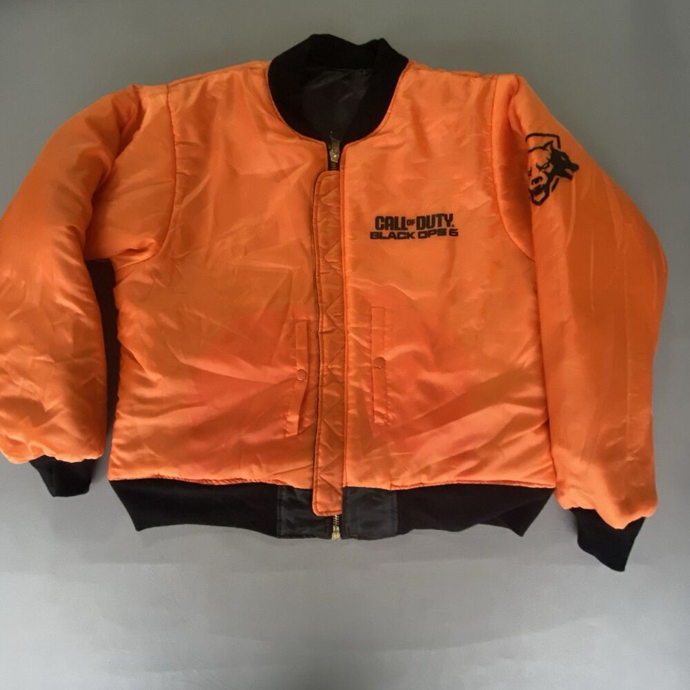 Rothco Call of Duty Black Ops 6 Promo MA-1 Reversible Bomber Jacket Mens L - Picture 2 of 16